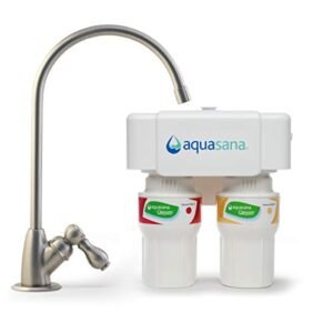 Aquasana Under Sink Water Filter System – Reduces...