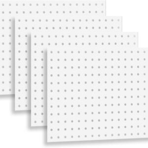 Metal Pegboard, (One Block*12 inch*4 Pcs) Metal Pegboard...