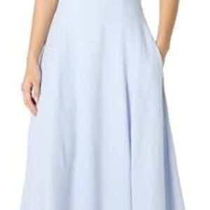 The Drop Women’s Carlota Strapless Linen Maxi Dress,...