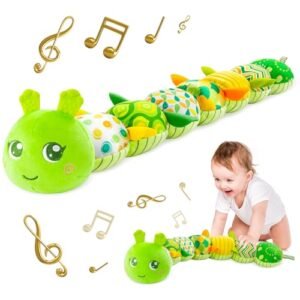Infant Baby Musical Multi-Sensory Caterpillar, Stuffed...