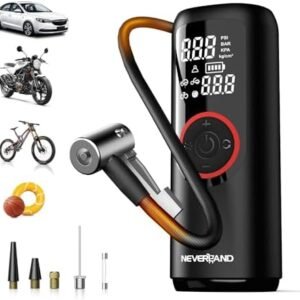 50% Coupon Code: NEVERLAND Tire Inflator Portable Air...