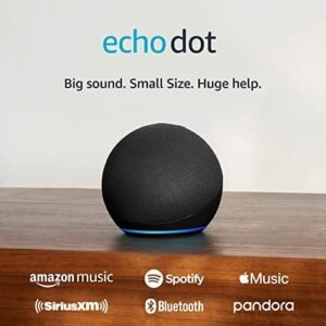 30% Off  : Echo Dot 5th Gen Smart Speaker | Charcoal