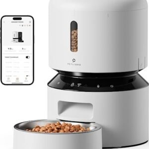 PETLIBRO Automatic Cat Feeder, 5G WiFi Automatic Pet...