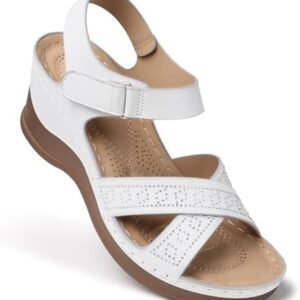 Promo Code 50% off: SHIBEVER Women’s Wedge Sandals...