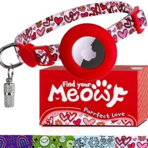 50% Off: Pet Supplies AirTag Cat Collar, MEOWF Cat...