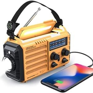 Raynic Weather Radio, 5000mAh/18500mWh NOAA Weather...