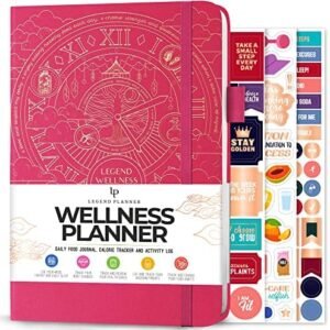 Legend Wellness Planner & Food Journal – Daily...