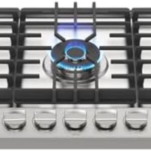 GASLAND 36 Inch Gas Cooktop, PRO GH2365SF 5 Italy Sealed...