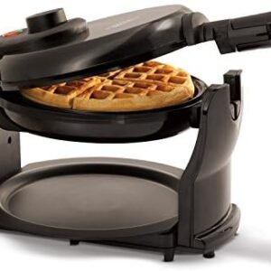 40% Off| 23,420 Reviews: BELLA Classic Rotating Belgian Waffle Maker with Nonstick Plates, Removable Drip Tray, Adjustable Browning Control and Cool Touch Handles, Black