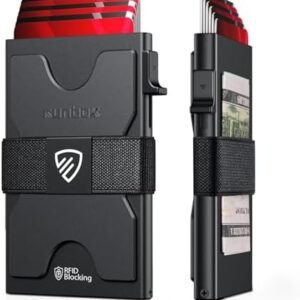 RUNBOX Slim Card Holder Wallet for Men, Minimalist...