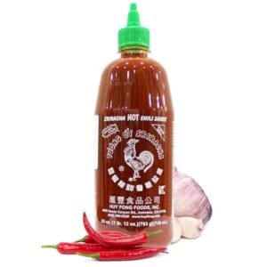 Huy Fong Sriracha Hot Chili Sauce 28oz, Pack of 1,...