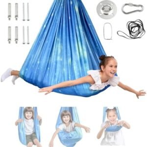 OTraki Double Layer Sensory Swing for Kids & Adults...