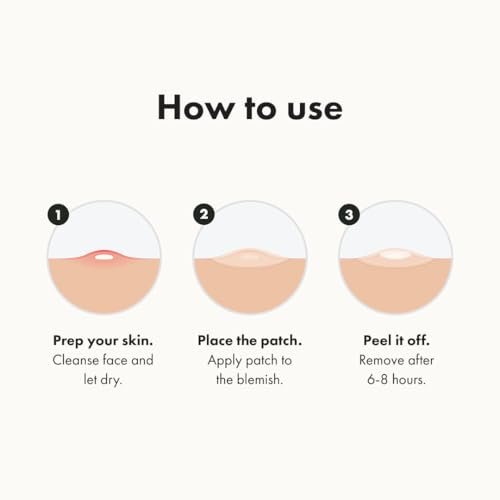 175,992 Reviews: Mighty Patch™ Original patch from Hero Cosmetics – The #1 Hydrocolloid Acne Pimple Patch for Shrinking Zits and Whiteheads in 1 use; Nighttime Spot Stickers for Face and Skin (36 Count) - Image 7