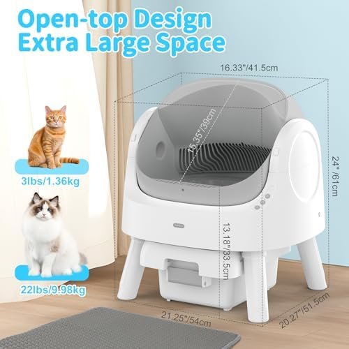 50% Off | Self Cleaning Cat Litter Box, Automatic Cat Litter Box for Multiple Cats - Image 4