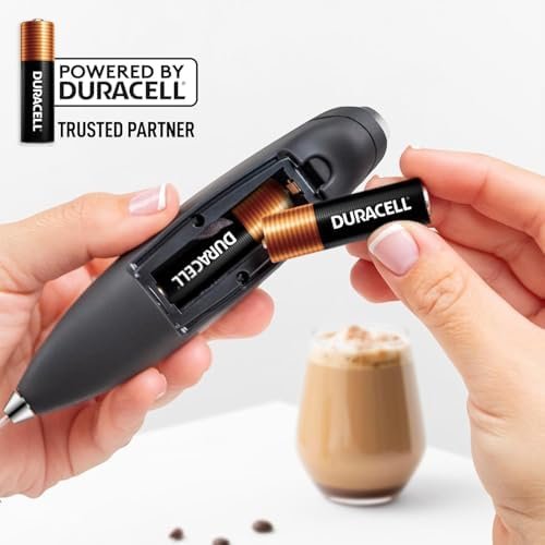 44% | Zulay Kitchen Powerful Milk Frother Wand With 2 Duracell Batteries - Image 2