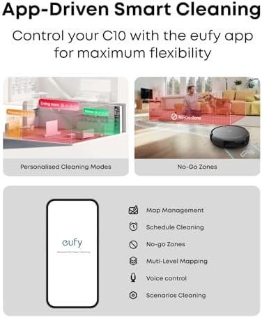 eufy C10 Robot Vacuum Self Emptying - Image 7