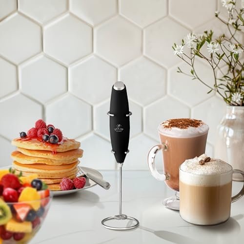 44% | Zulay Kitchen Powerful Milk Frother Wand With 2 Duracell Batteries - Image 5