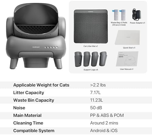 Neakasa M1 Open-Top Self Cleaning Cat Litter Box - Image 8