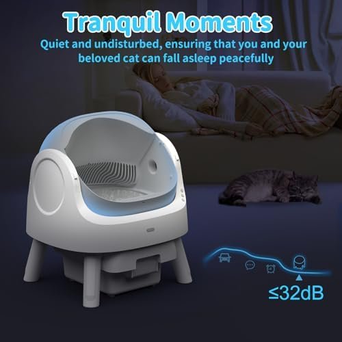 50% Off | Self Cleaning Cat Litter Box, Automatic Cat Litter Box for Multiple Cats - Image 5