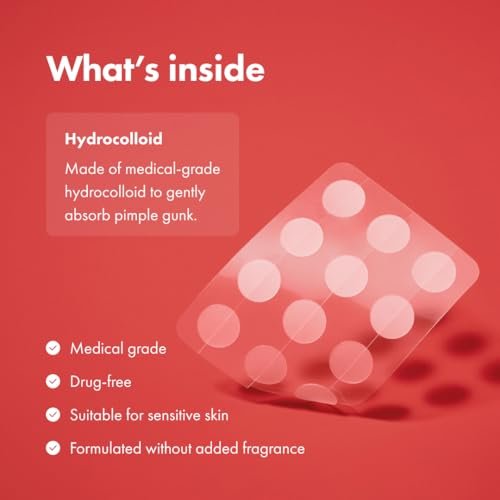 175,992 Reviews: Mighty Patch™ Original patch from Hero Cosmetics – The #1 Hydrocolloid Acne Pimple Patch for Shrinking Zits and Whiteheads in 1 use; Nighttime Spot Stickers for Face and Skin (36 Count) - Image 6