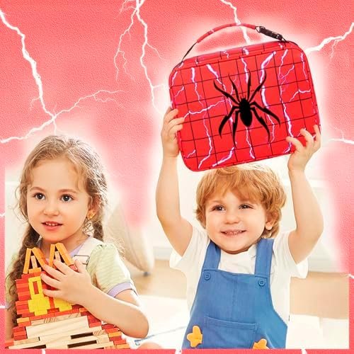 15% OFF | Boys Lunch Box for Kids Toddler Insulated Lunch Bag for 3 4 5 6 7 8 9 10 11 12 Kids For Back to School Reusable Freezable Small Cooler Bag Snack Bag for Elementary Kindergarten Primary School - Image 2