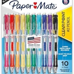 Paper Mate Clearpoint Mechanical Pencils, 0.7mm HB...