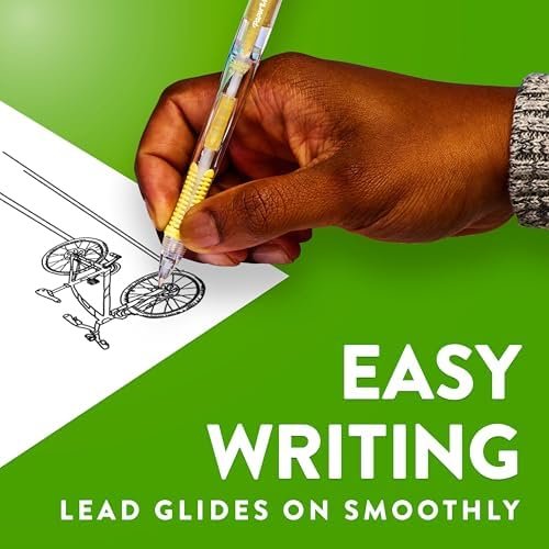 Paper Mate Clearpoint Mechanical Pencils, 0.7mm HB #2 Pencil Lead, 2 Pencils, Assorted Barrel Colors, 10 Count - Back to School,Teacher Supplies, Drawing, Sketching - Image 6