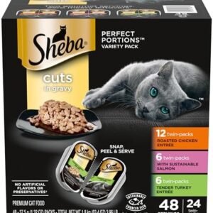 22% OFF : Sheba Perfect Portions Wet Cat Food Cuts...