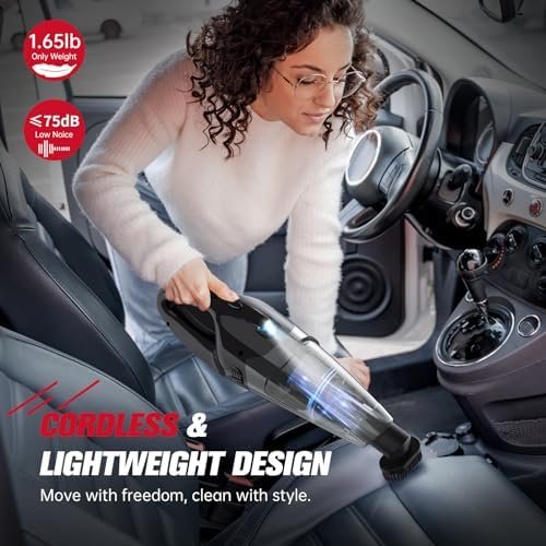 76% Off : BSRCO Handheld Vacuum Cordless Rechargeable - Image 6