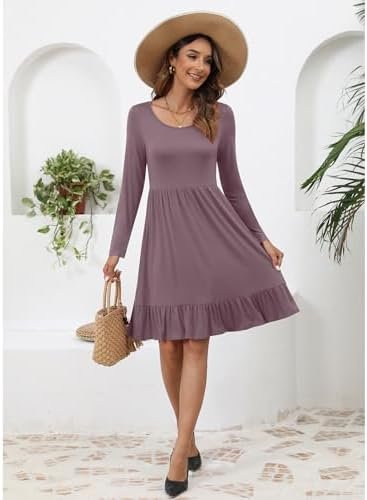 50% Off | LILBETTER Women's Long Sleeve Fall Dress - Image 4