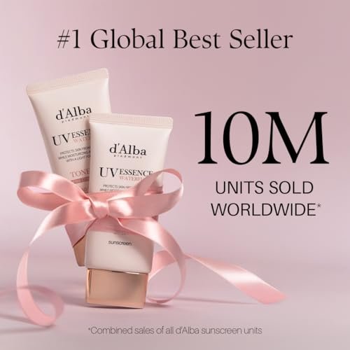 38% Off | d'alba Piedmont Waterfull Tone-Up Sunscreen Serum BROAD SPECTRUM SPF 50 + Korean Sunscreen for Face - Image 2