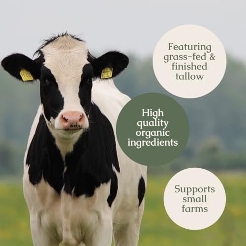 Hearth and Homestead: Handmade Whipped Tallow Balm (Unscented/Herb-Infused) - Image 3