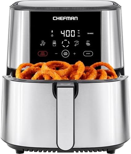 29% Off | Chefman TurboFry® Touch Air Fryer, XL 8-Qt Family Size