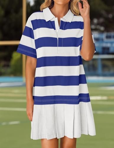 20% Off | ZESICA 2025 Women's Casual Short Sleeve Tunic Shirt Dress - Image 8