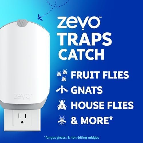 7% Off | Zevo Flying Insect Trap & 3 Refill Cartridges - Image 2