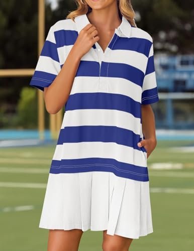 20% Off | ZESICA 2025 Women's Casual Short Sleeve Tunic Shirt Dress - Image 7