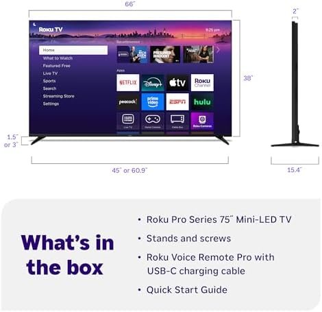 30% Off | Roku Smart TV 2025 – 75-Inch Pro Series - Image 10