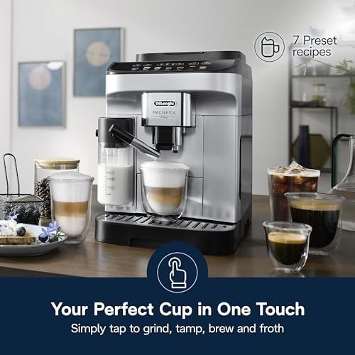 39% Off | De'Longhi Magnifica Evo Automatic Espresso & Coffee Machine with Auto Milk Frother - Image 4