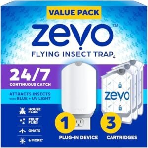 7% Off | Zevo Flying Insect Trap & 3 Refill Cartridges