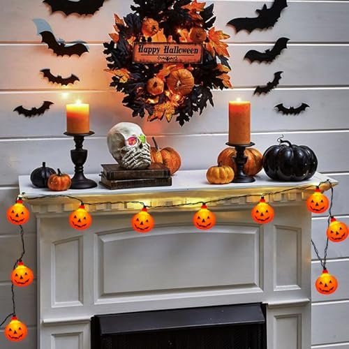 50% Off | SUNSGNE Halloween Pumpkin String Lights - Image 4