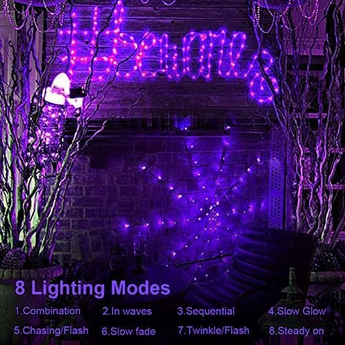 50% Off | Halloween Decorations Spider Web Lights - Image 6