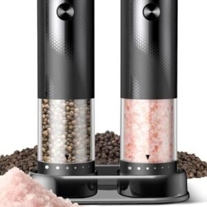 39% Off | Electric Salt and Pepper Grinder Set –...