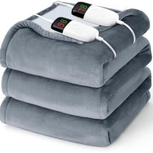 27% Off | Heated Electric Blanket Queen Size –...