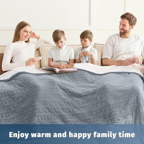 27% Off | Heated Electric Blanket Queen Size - 84" x 90" Heating Blanket with Dual Control - Image 5
