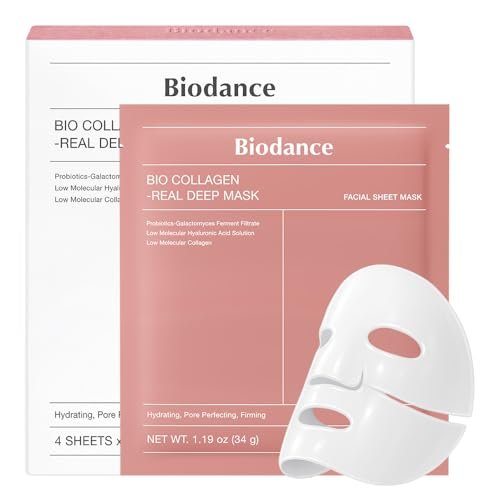 6% Off | BIODANCE Bio-Collagen Real Deep Mask, Hydrating Overnight Hydrogel Mask