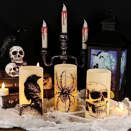 28% Off | Eldnacele Halloween LED Flameless Flickering Candles - Image 6