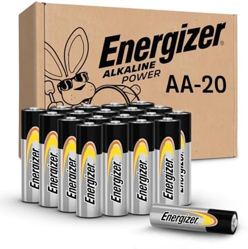 27% Off | Energizer Alkaline Power AA Batteries (20 Pack),