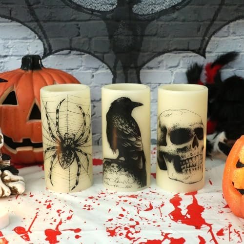 28% Off | Eldnacele Halloween LED Flameless Flickering Candles - Image 4