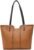 Montana West Tote Bag for Women Top Handle Satchel Purse Oversized Shoulder Handbag Hobo Bags Brown Christmas Gift MWC-118BR