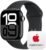 Apple Watch Series 10 [GPS + Cellular 42mm] with Jet Black Aluminium Case with Black Sport Band